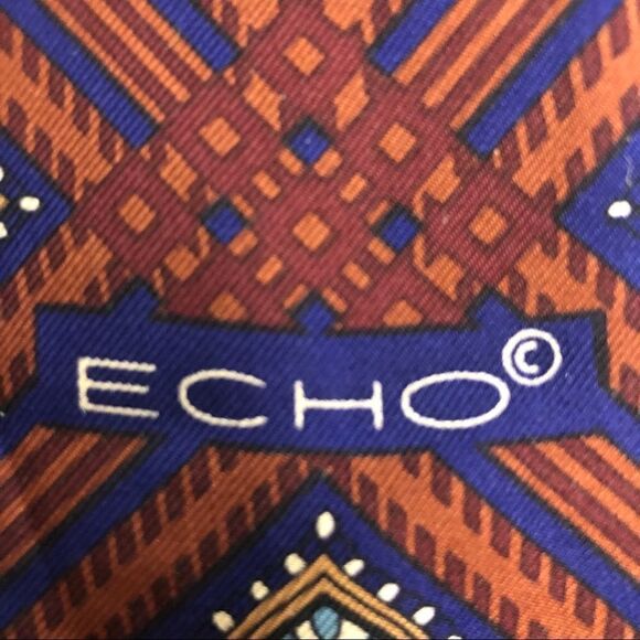 ECHO Mixed Media Winter Scarf - Picture 2 of 3